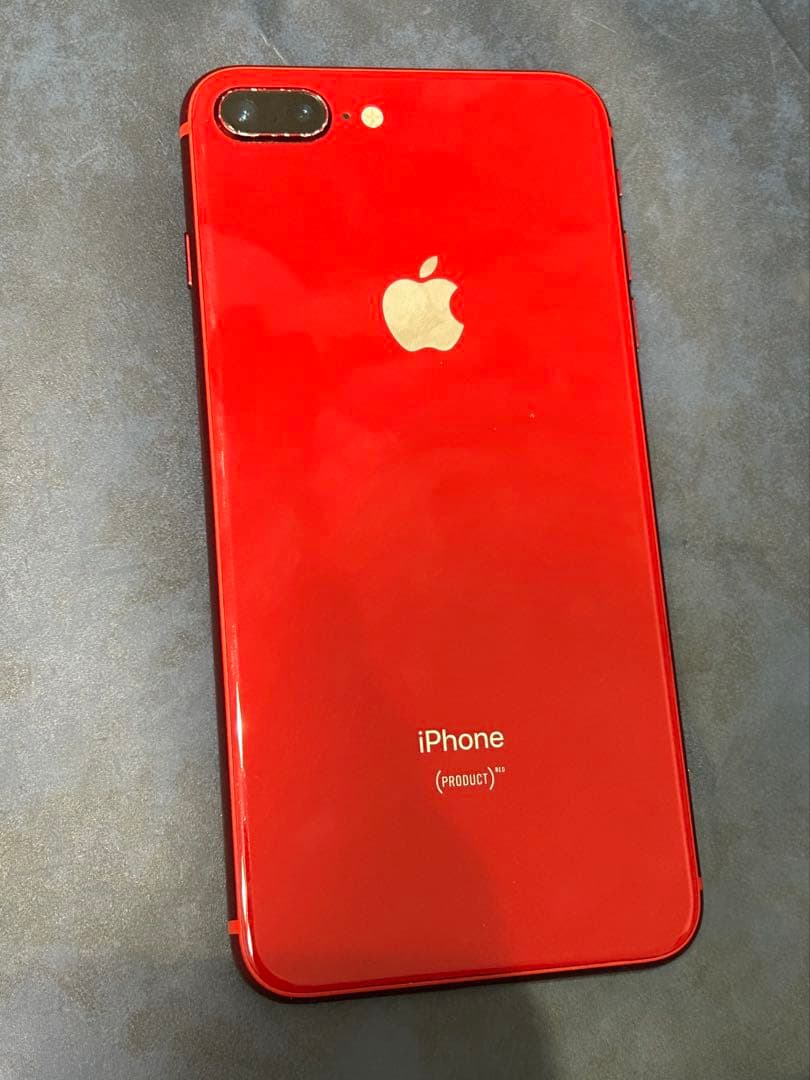 【iPhone8Plus】iPhone8 Plus レッド RED