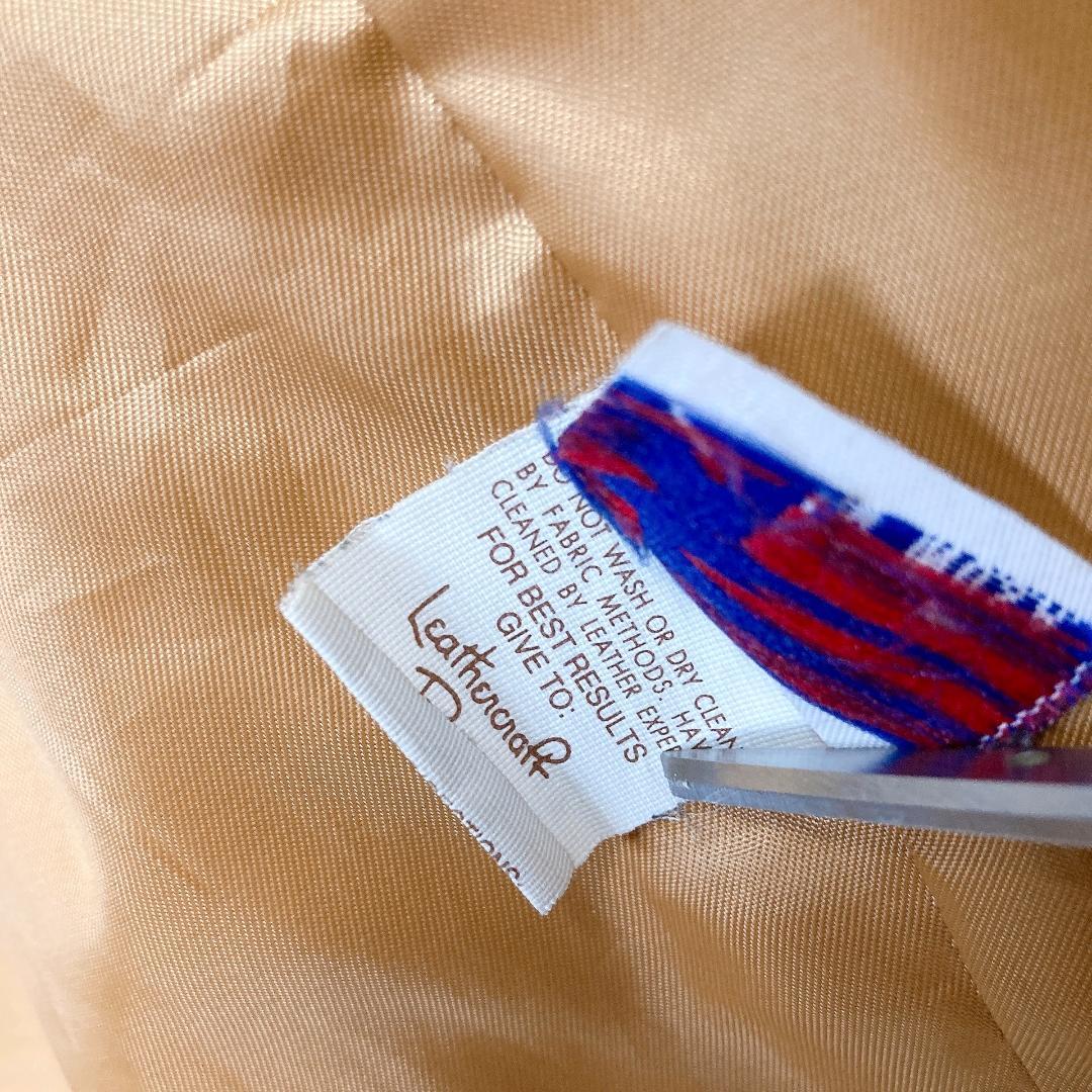 Schott スウェード トラッカージャケット レザージャケット ブラウン 34