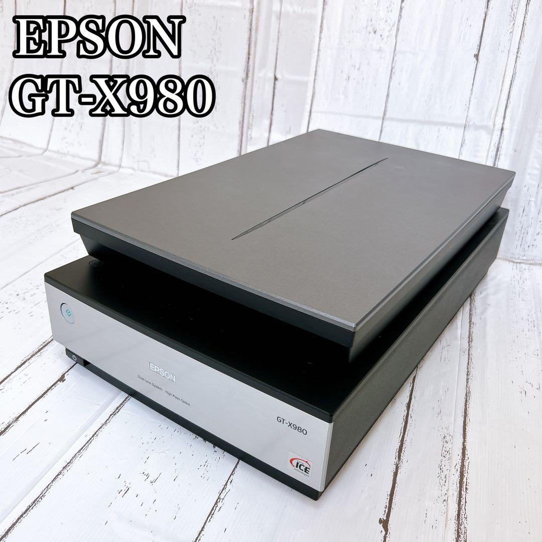 【動作良好】エプソン A4フォト グラフィックスキャナー GT-X980