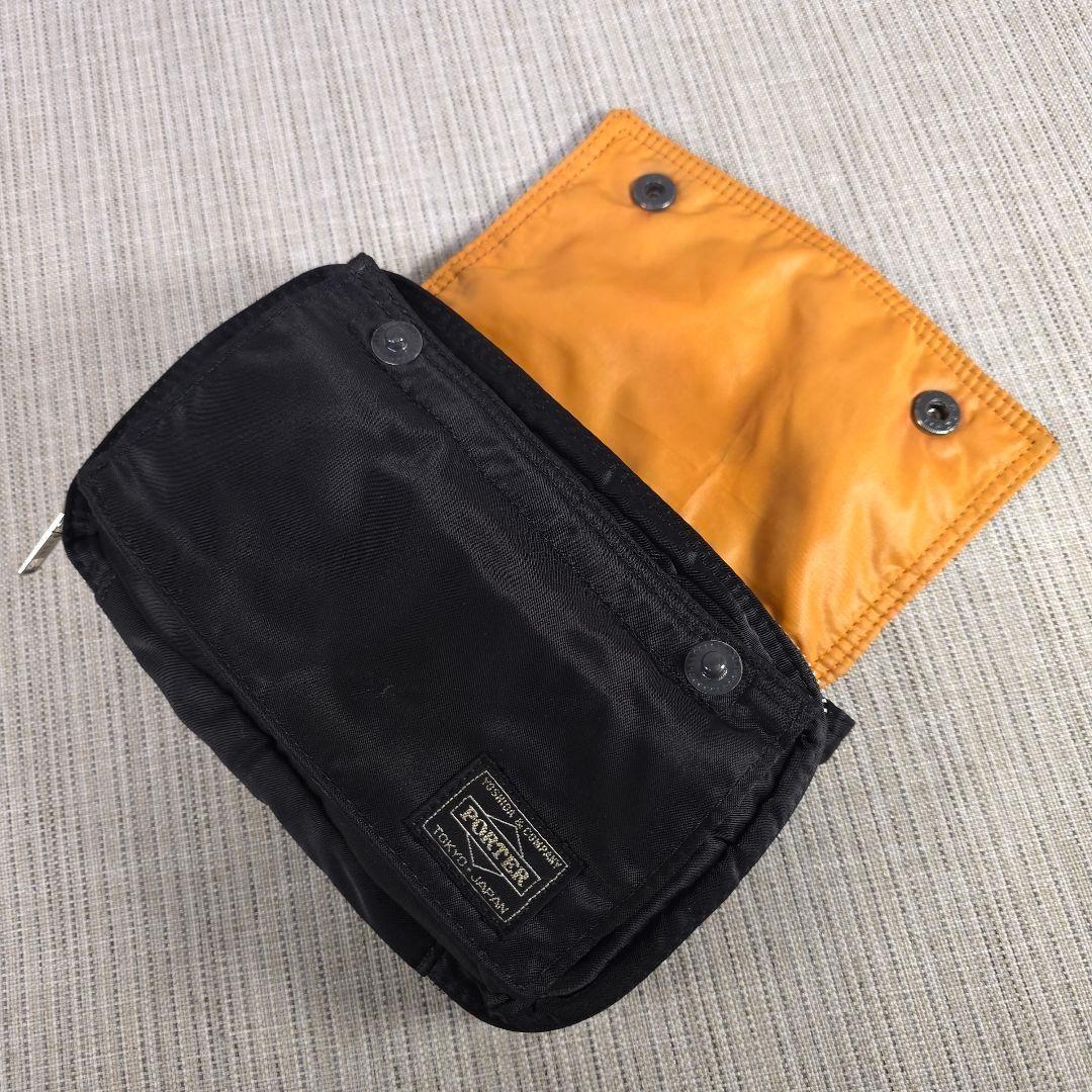 超美品　PORTER　ポーター　タンカー　ショルダーバッグ　ポーチ　クロスボディ