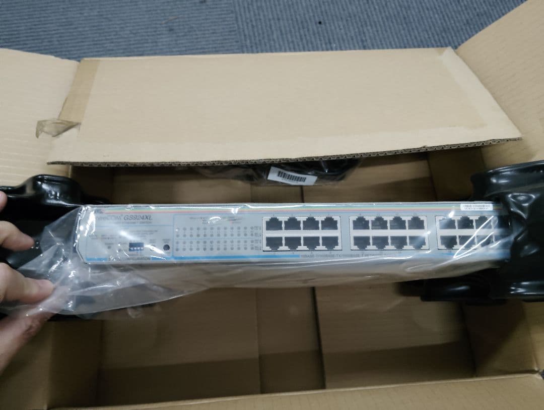 GS924XL アライドテレシス 24ポート スイッチングハブ