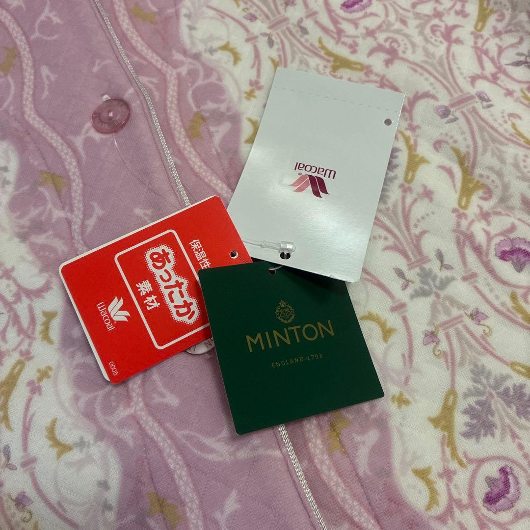 ミントン♪新品 長袖パジャマ ＬＬサイズ ワコール　あったか素材　キルトニット