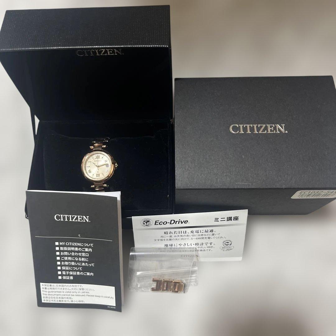 新品CITIZEN エコドライブ 腕時計 EC1032-54X ピンクゴールド