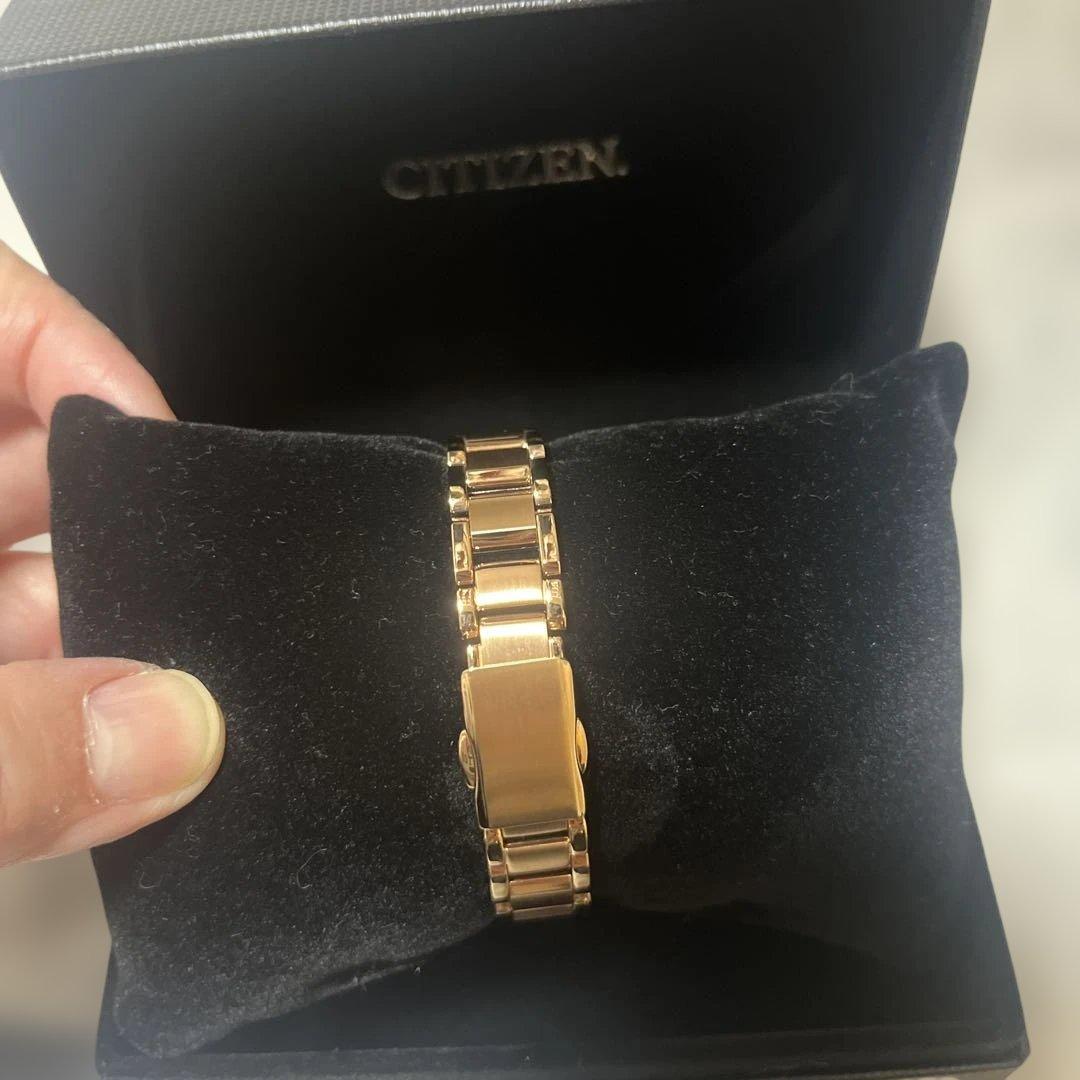 新品CITIZEN エコドライブ 腕時計 EC1032-54X ピンクゴールド