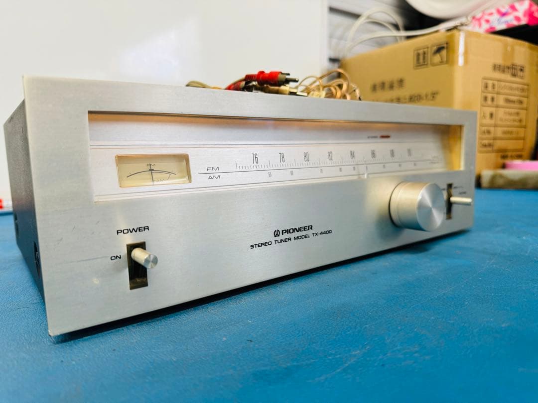 希少品！昭和レトロ！★pioneer★AM/FMステレオチューナーTX-4400