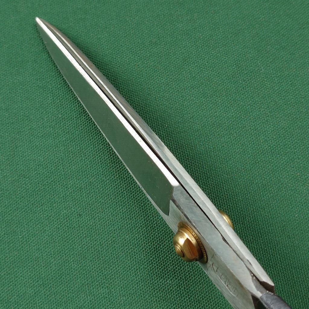 種子島鋏 〇浪 本種子鋏 池波刃物製作所 210㎜ 箱付き 未使用《0301》