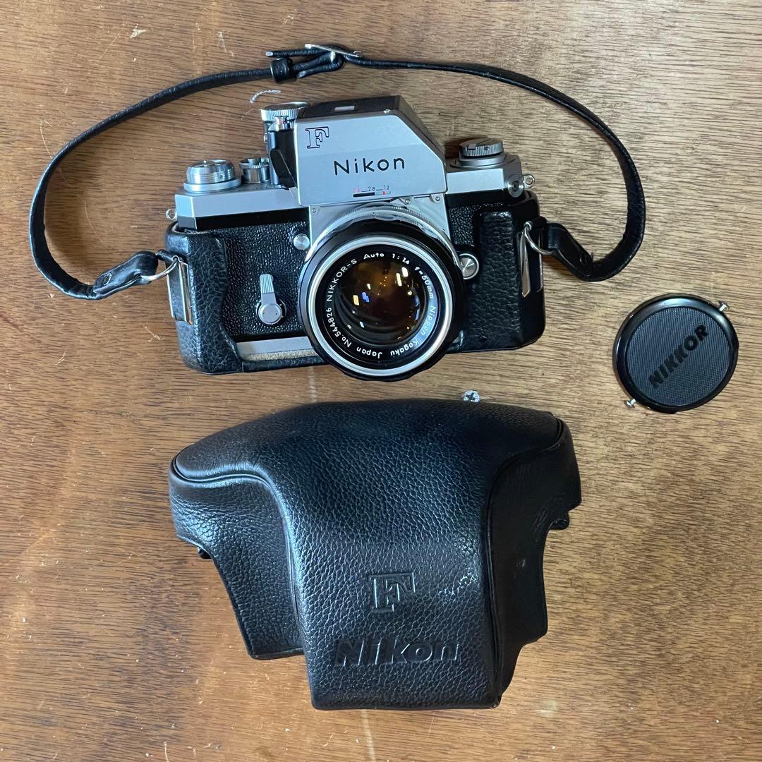 Nikon F FTN + 50mm f/1.4 レンズセット 純正ケース付