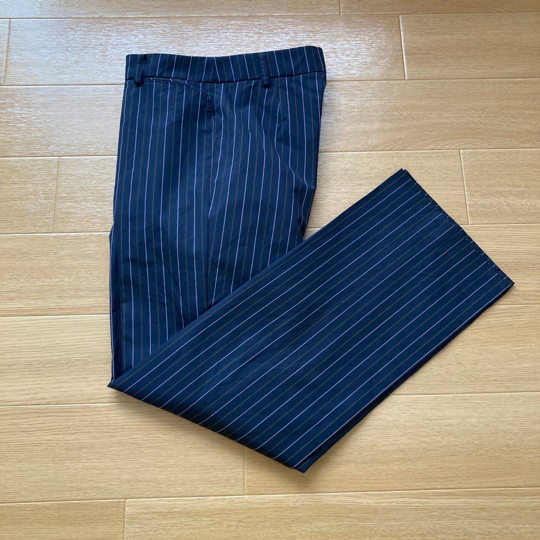 Paul Smith BLACK レディース スーツ ストライプ ネイビー 40