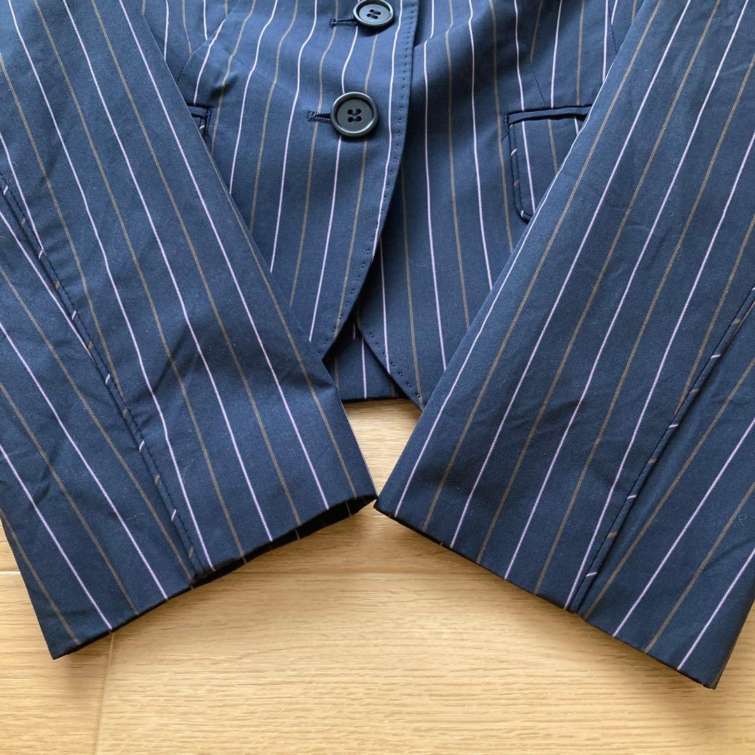 Paul Smith BLACK レディース スーツ ストライプ ネイビー 40