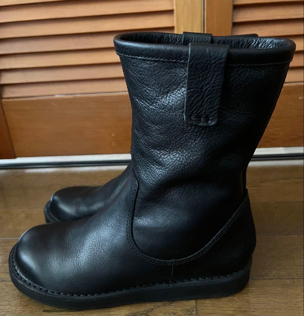 【美品】LOCONDO レディース本革ブーツ　ブラック　23.5cm