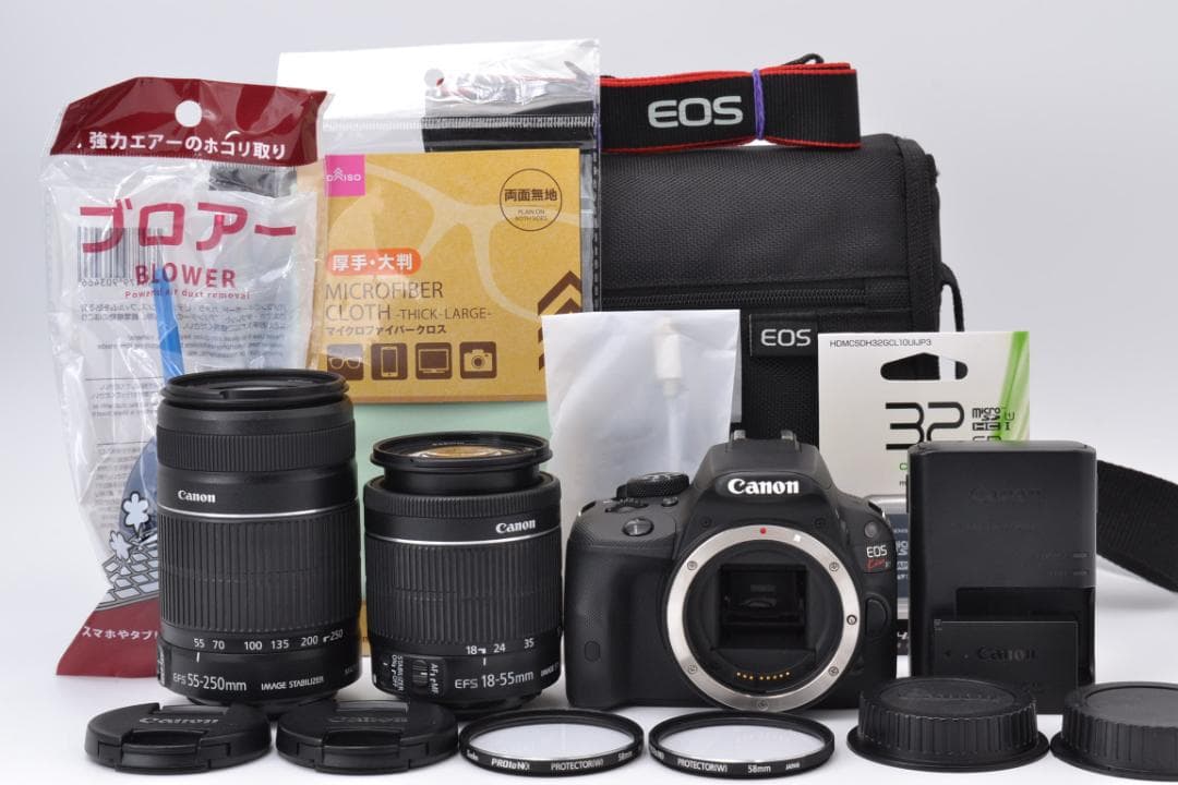 ■ 美品 ■ キャノン　Canon Kiss X7 ダブルズームキット バッグ付