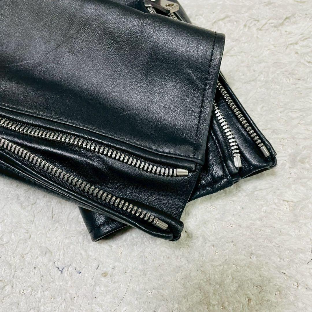 超希少XL UNITED TOKYO シングルライダースジャケット 4 ラム