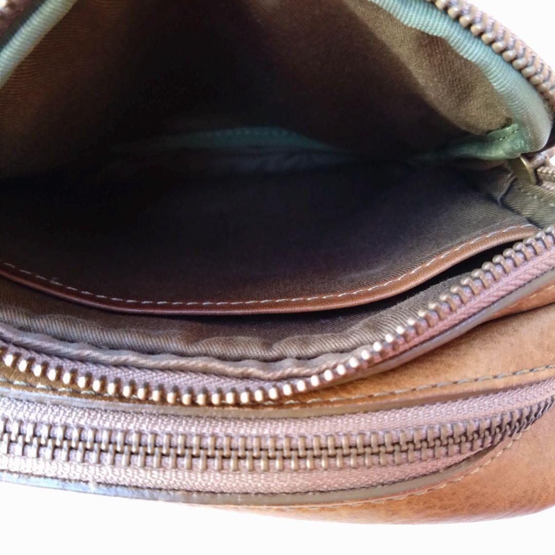 土屋鞄　ビークル　トリジップ　ボディバッグ　ウエストバッグ　ショルダーバッグ