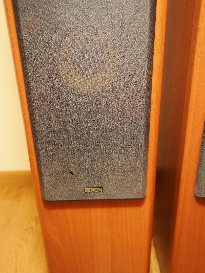 ①DENON SC-T33 トールボーイ型システムスピーカー　音出し確認済