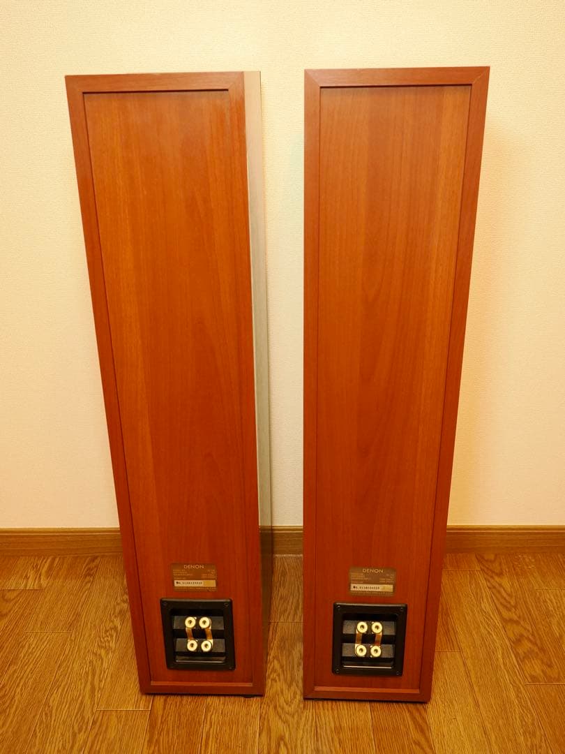 ①DENON SC-T33 トールボーイ型システムスピーカー　音出し確認済