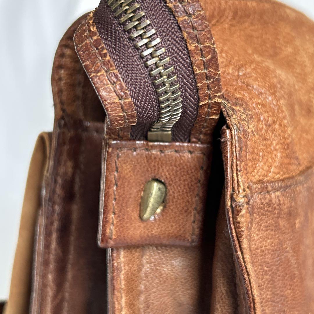 【希少】dan genten ビジネスバッグ ブリーフケース オールレザー A4