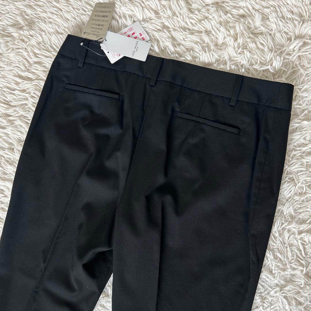 新品　レミュー　スーツ　パンツ　3点セット 大きなサイズ　洗えるスーツ　黒　無地