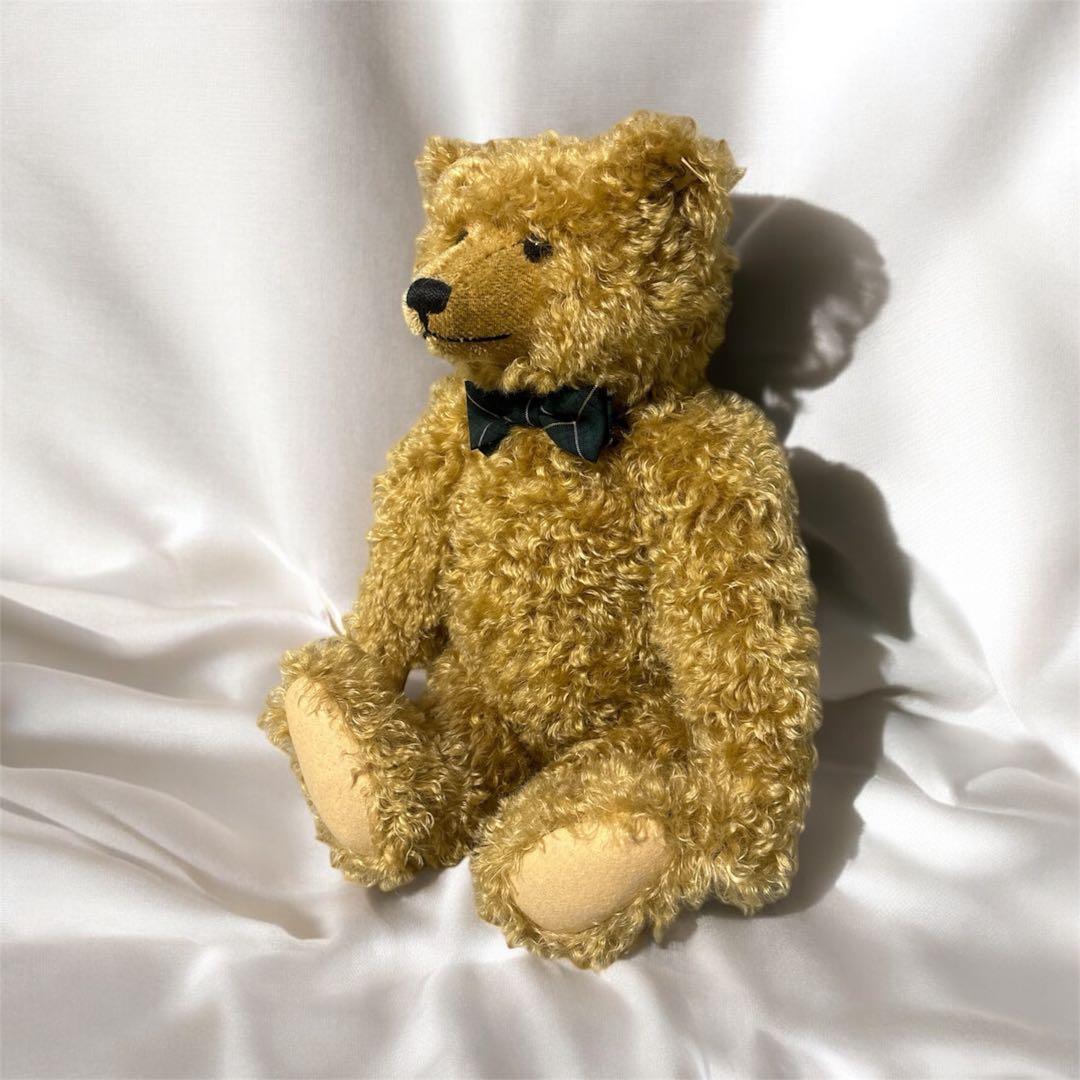 【希少 美品】Steiff シュタイフ ヘンダーソン グロウラー入　テディベア