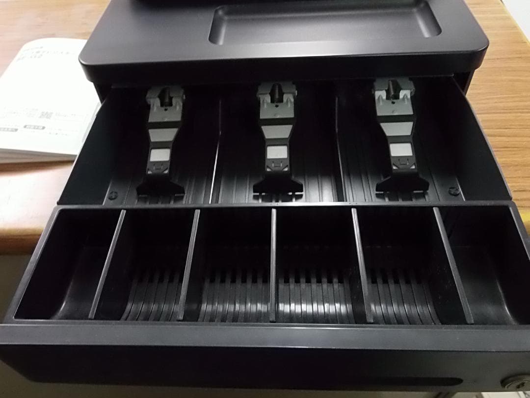 人気の黒1/25インボイスレジスター簡単レジ4部門CASIOカシオ　SE-G2