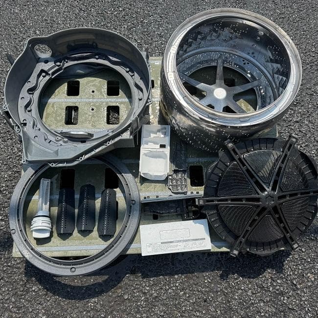 地域限定送料無料　美品　パナソニック ドラム式洗濯乾燥機 NA-SVX80BR