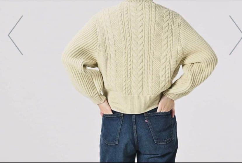 45rpm☆USモーのアランセーター