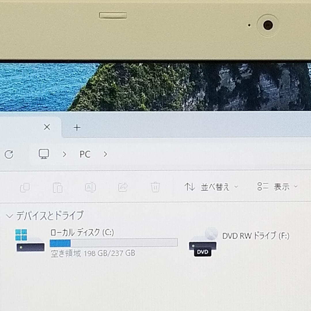 新品SSD Win11 DVD再生可 ノートPC Gateway (E2747)
