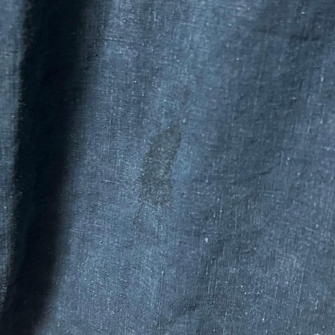 1900s 10s french vintage インディゴリネン スモック