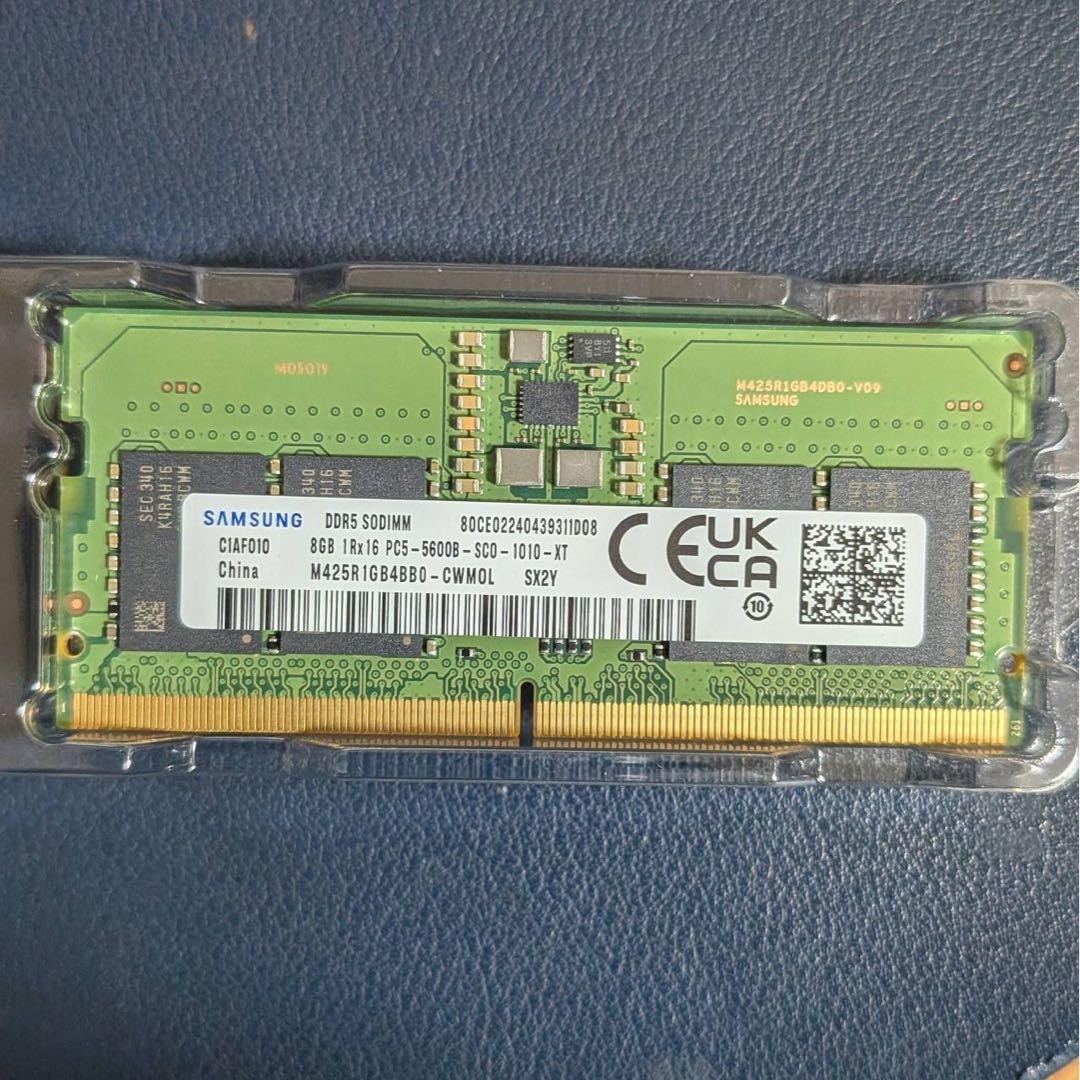 SAMSUNG 8GB DDR5 SO-DIMM メモリ UGREEN NAS