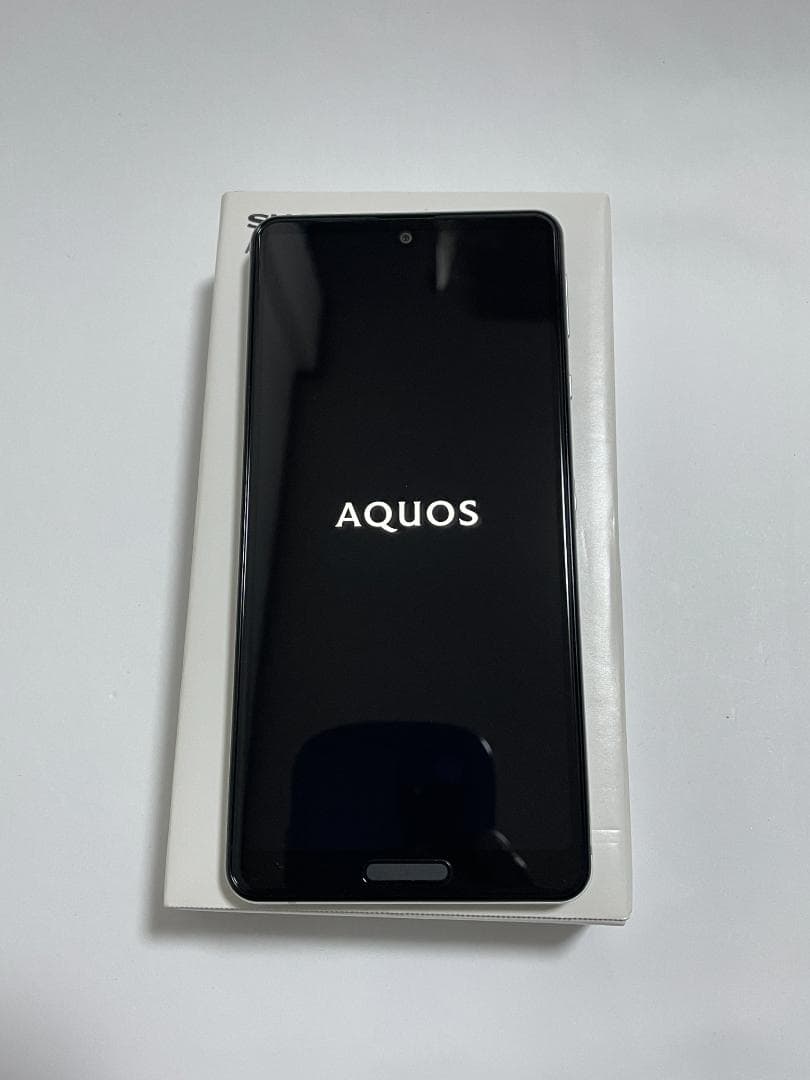 SHARP AQUOS sense4 lite SH-RM15 シルバー ガラス