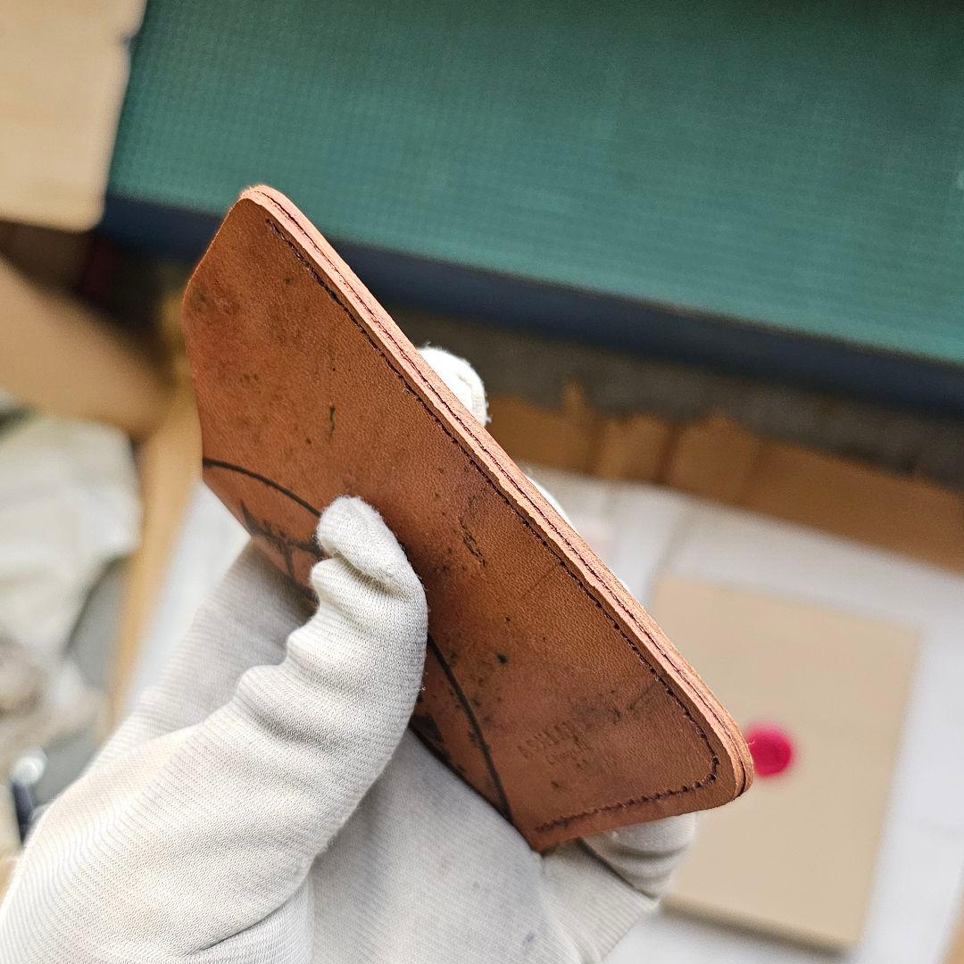 未使用 カードケース CORDOVAN シェルコードバン コードバン ホーウィン