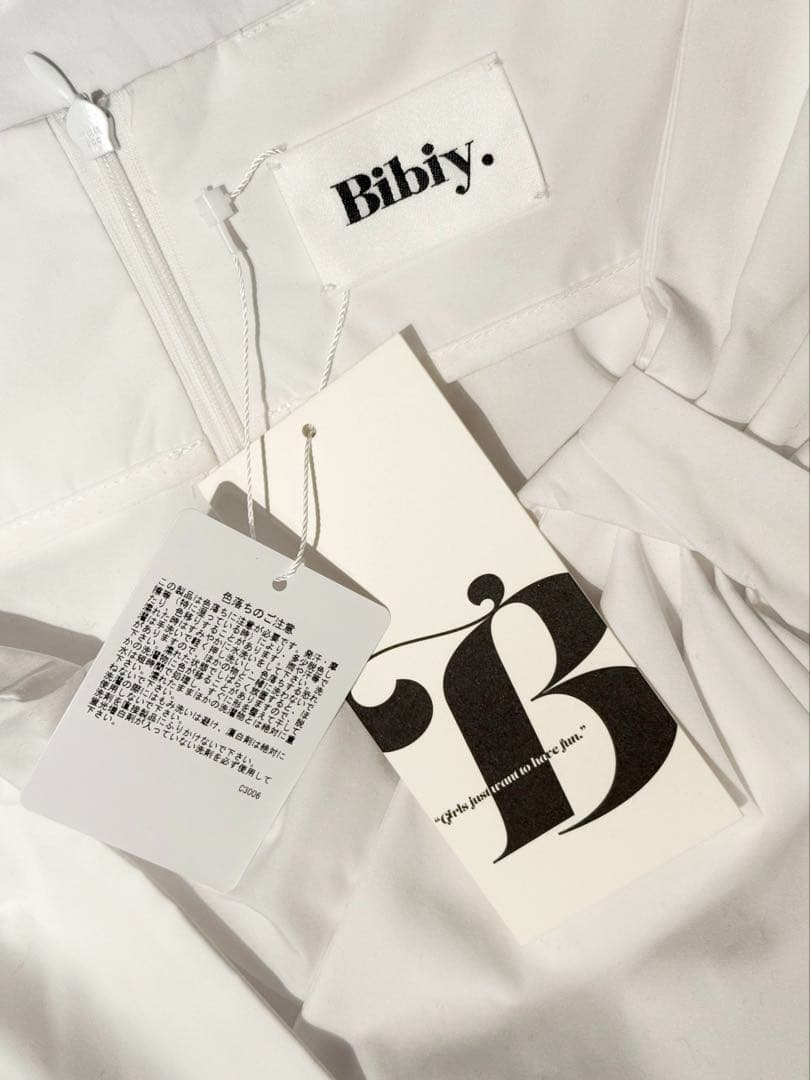 【完売】Bibiy MARGARET TOP ホワイト【正規品】