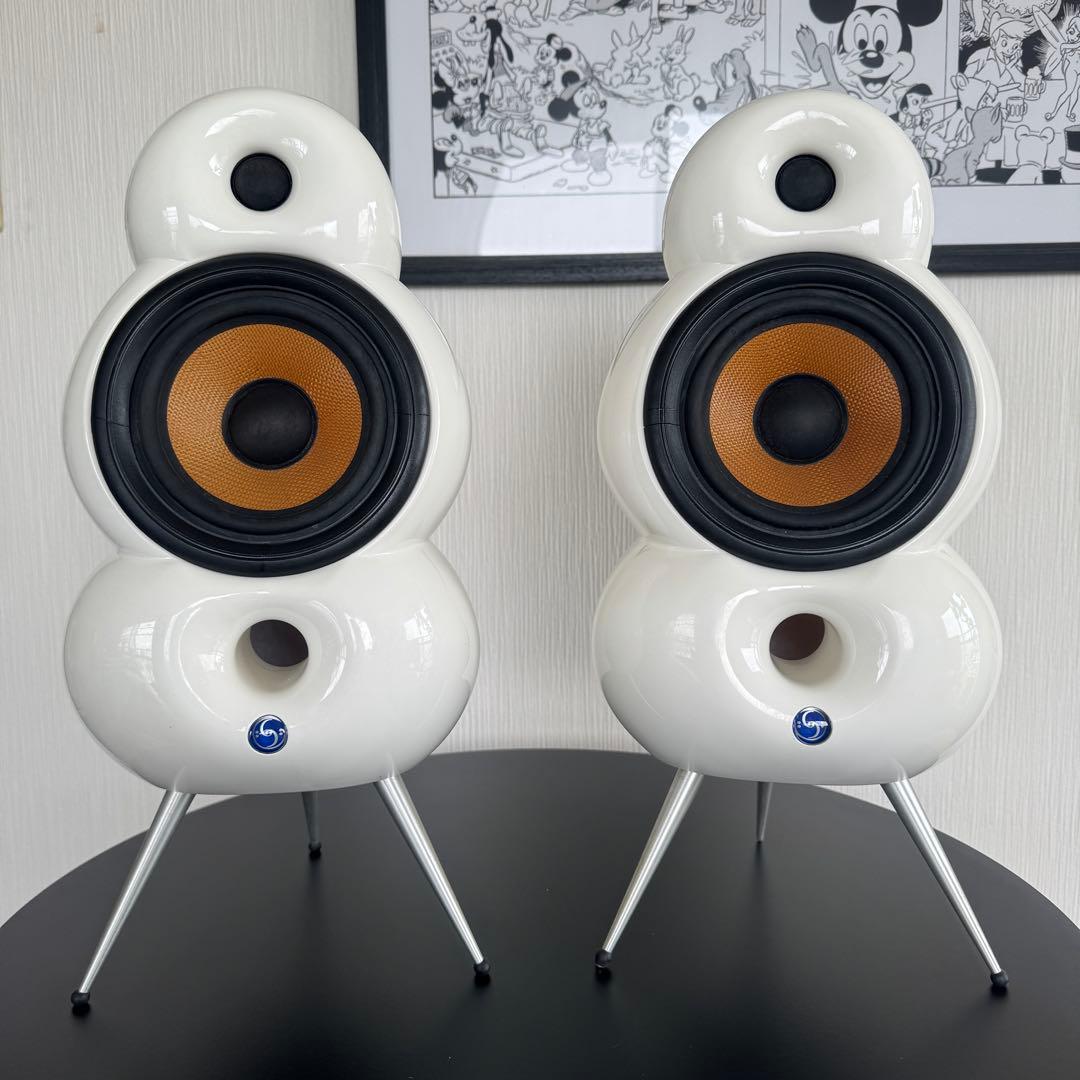 オリジナル Blueroom MiniPod Hi-Fi スピーカー ホワイト