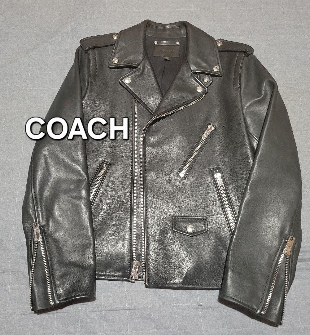 COACH ダブルライダースジャケット