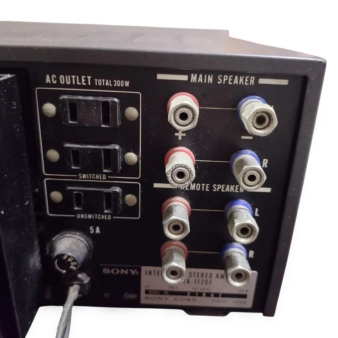 ソニー　INTEGRATED STEREO AMPLIFIER TA-1120F