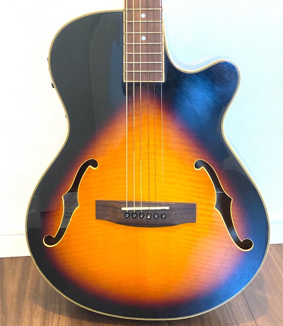 希少【注意】裏面傷みあり！Juno EA-70FC/BS エレアコ ギギター