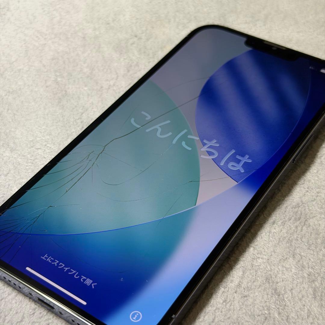 Apple iPhone 13 ProMax シエラブルー 1TB 画面ひび有り