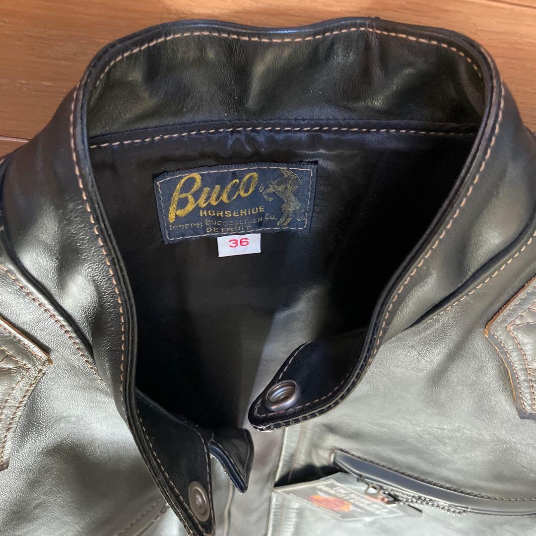 BUCO J-100 ホースハイドライダース 36 リアルマッコイズ