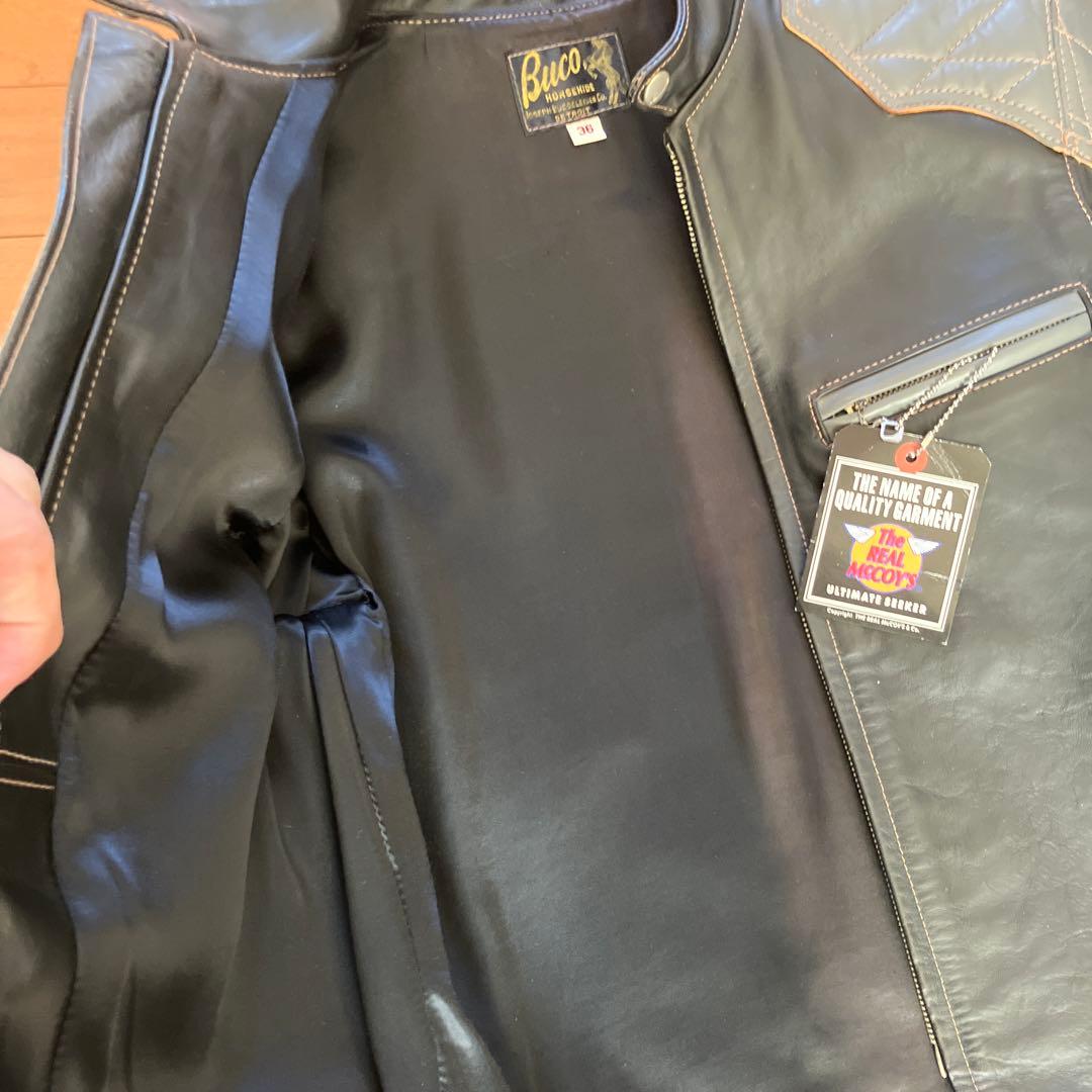 BUCO J-100 ホースハイドライダース 36 リアルマッコイズ