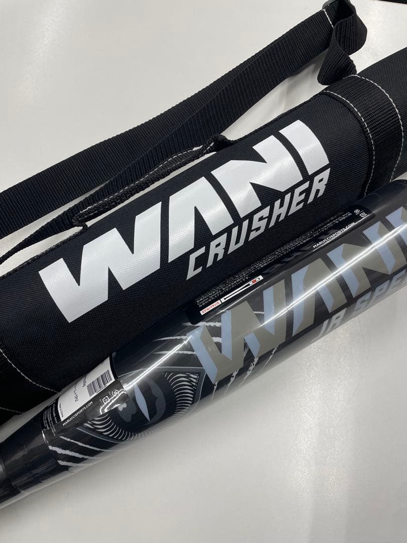 K*ん様 新品 マルッチ 少年軟式用バット ワニクラッシャー スピード 黒ワニ