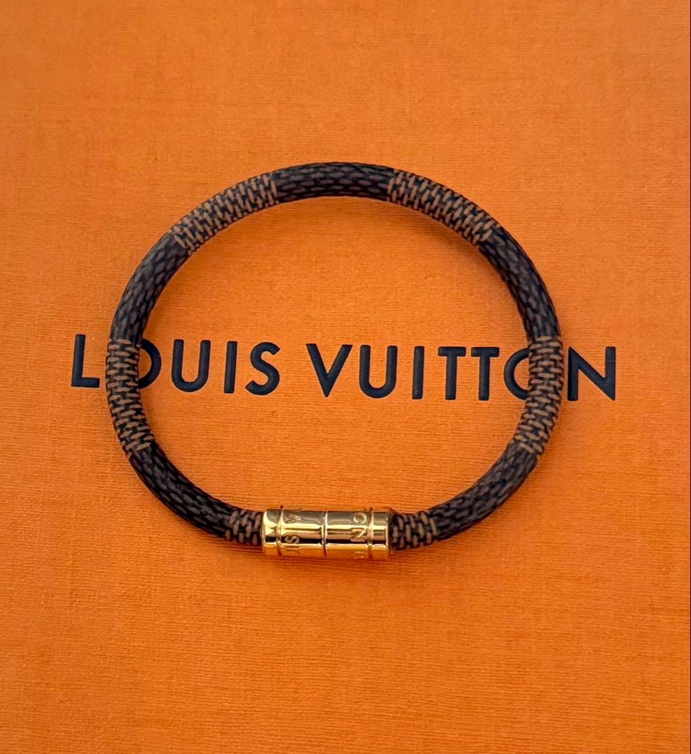 ✨極美品✨ ルイヴィトン ダミエ ブレスレット ブラスレ・キープイットM6139