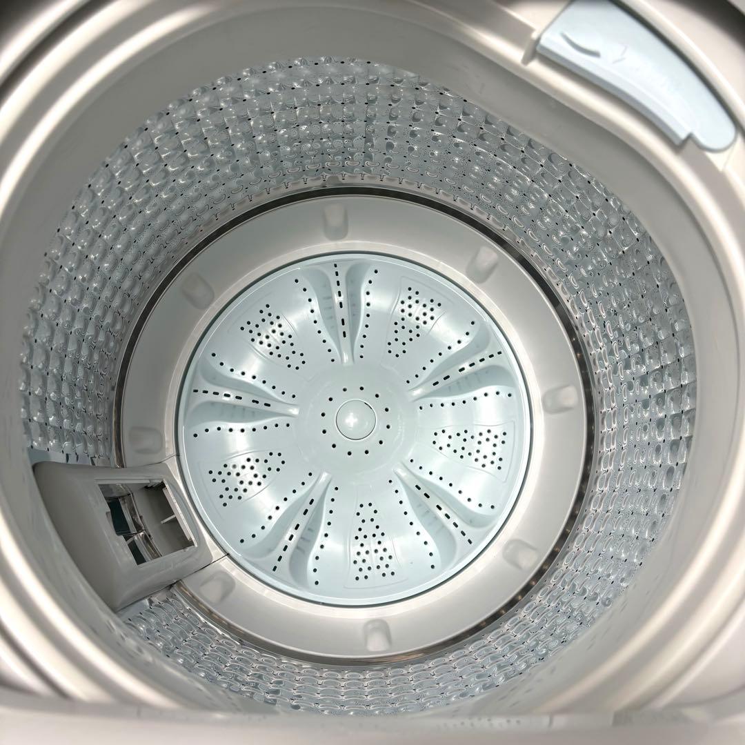 2022年製 洗濯機 一人暮らし 単身用 5kg 保証付 送料無料 アクア 美品