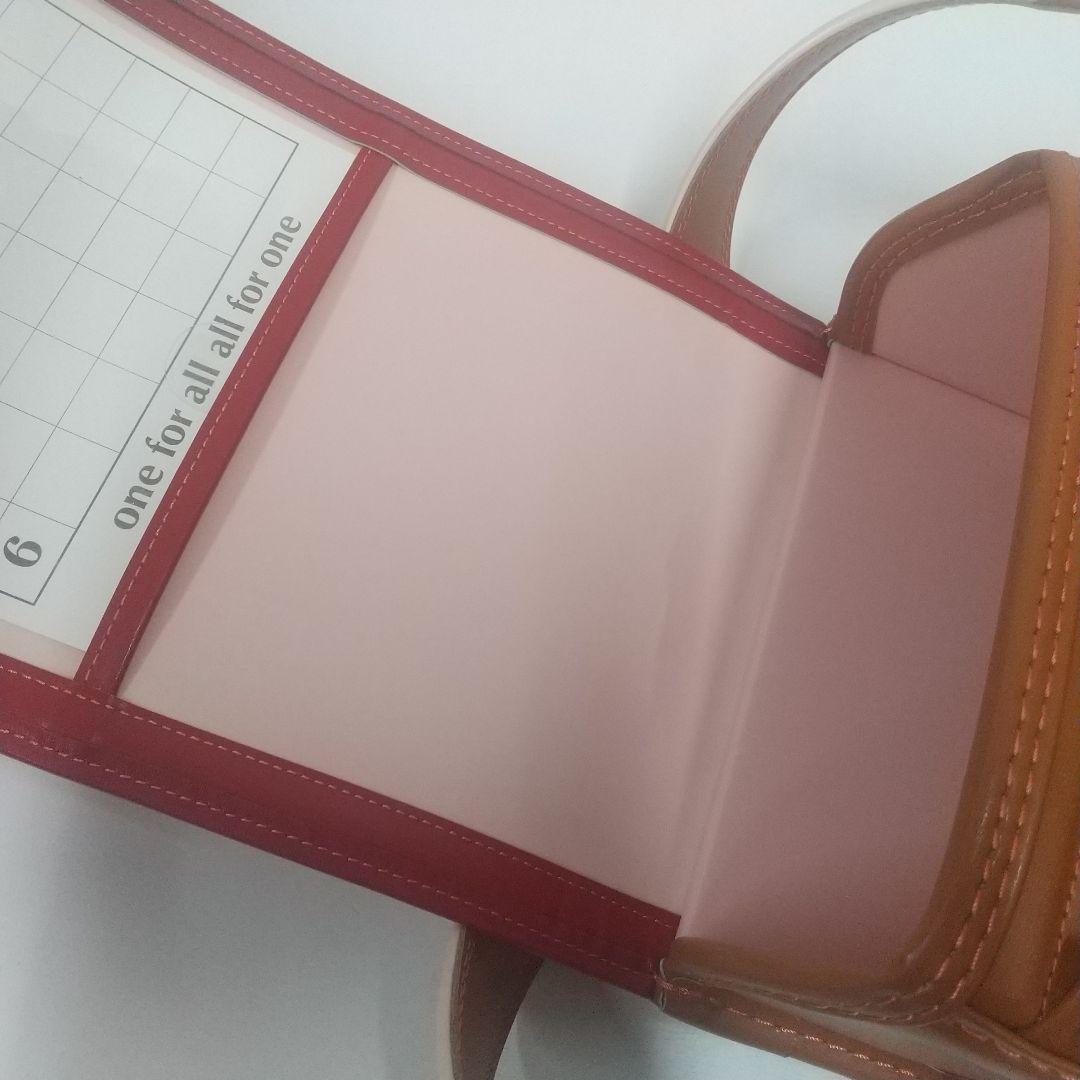 【未使用品】トヤマかばん店 牛革ボルサ ランドセル キャメル/レッド ピンク
