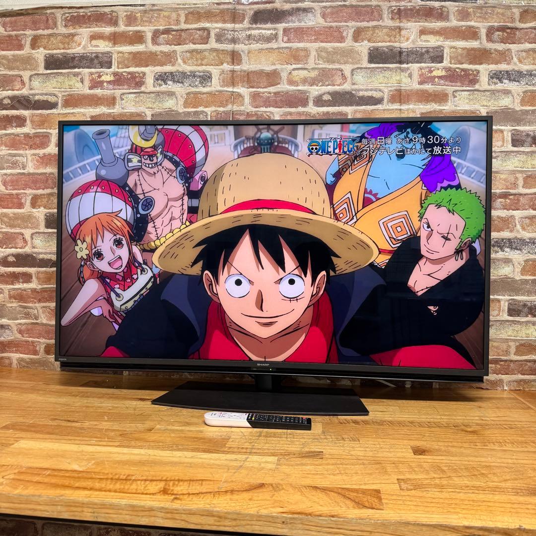 シャープ 50V型 4K 液晶テレビ AQUOS 4T-C50BL1 動画アプリ