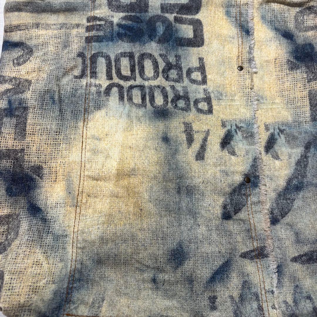 L.G.B. ルグランブルー デニム トートバッグ 加工デニム