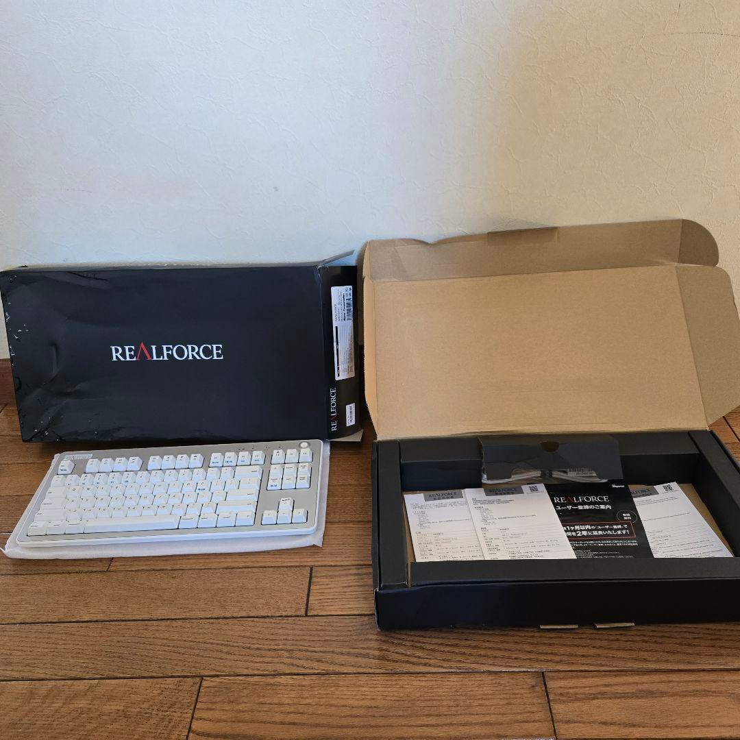 新品未使用 REALFORCE R3 キーボード R3HH21 英語配列