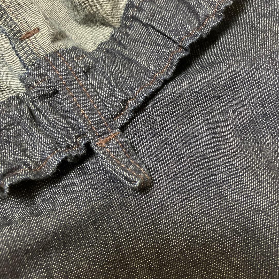 美品！β ベータ　ワイドブルーデニム