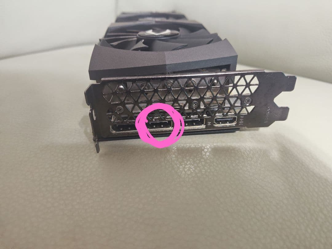 グラフィックボード・グラボ・ビデオカード zotac RTX3070ti 3X