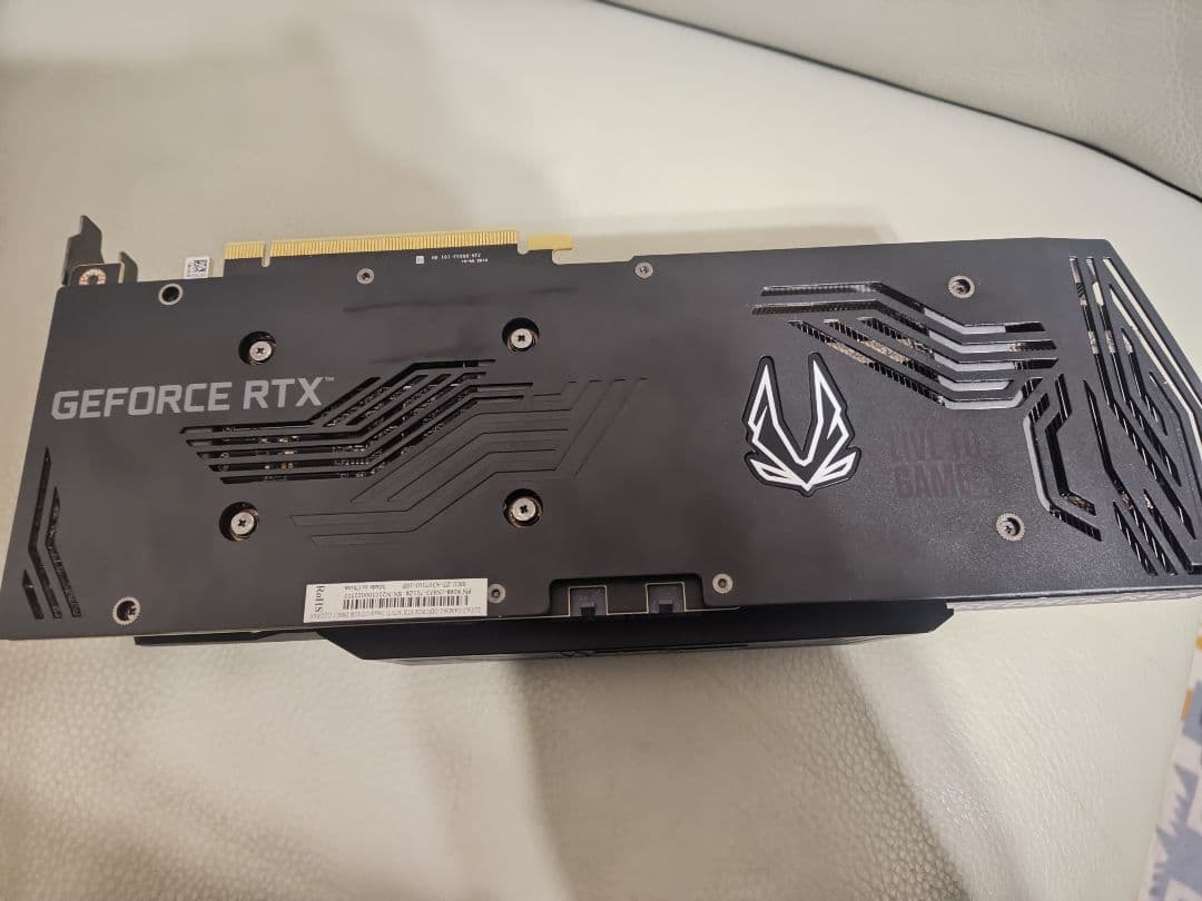 グラフィックボード・グラボ・ビデオカード zotac RTX3070ti 3X