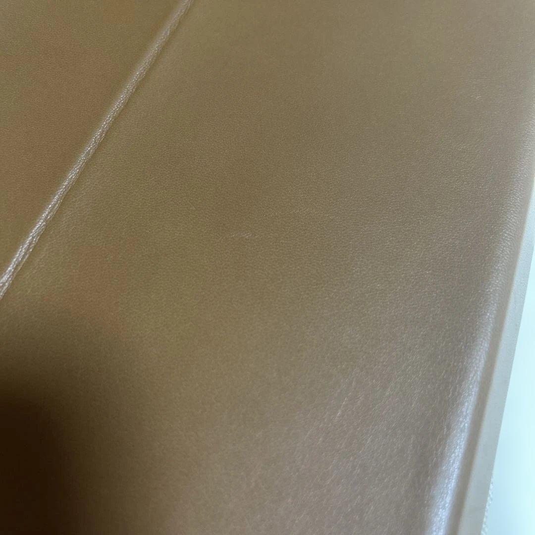 【未使用・キズあり】CÉLINE レザー iPadケース キャメル