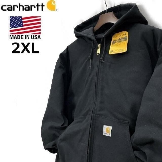 【期間限定価格】カーハート アクティブジャケット(2XL)黒 181218